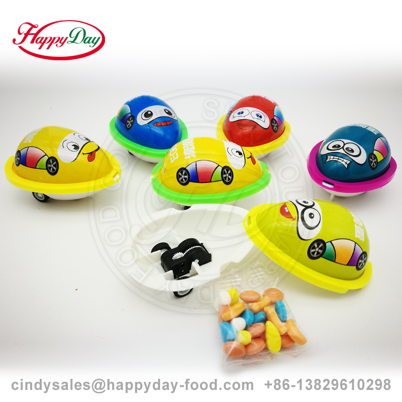 EGG TOY CAR WITH