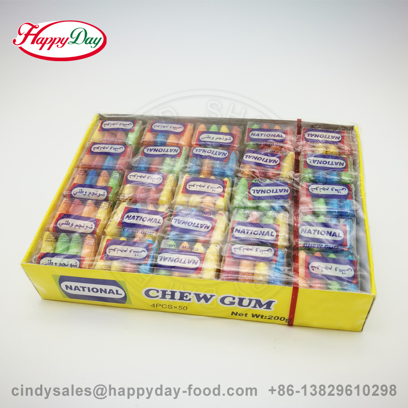 4PCS BUBBLE GUM
